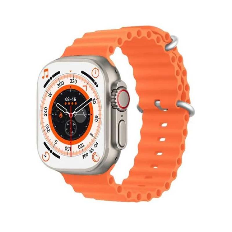 t800 Ultra Smart Watch Series Bluetooth Call Smartwatch With Ocean Strap Wireless Charging Best Battery Timing